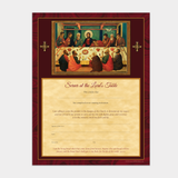 Server at the Lord's Table- Certificate