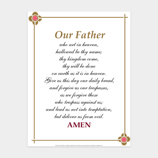 Our Father Certificate