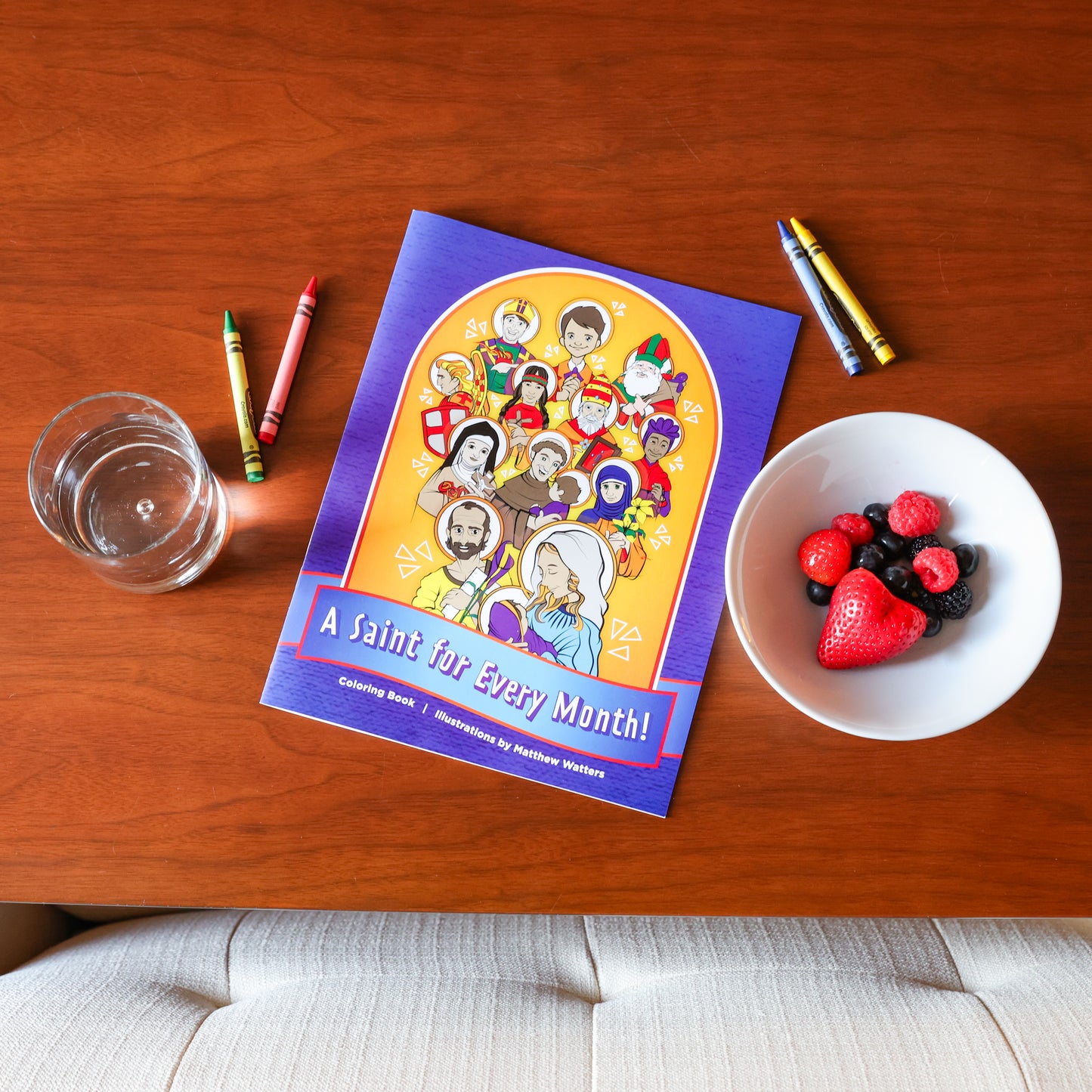 A Saint for Every Month! Coloring Books