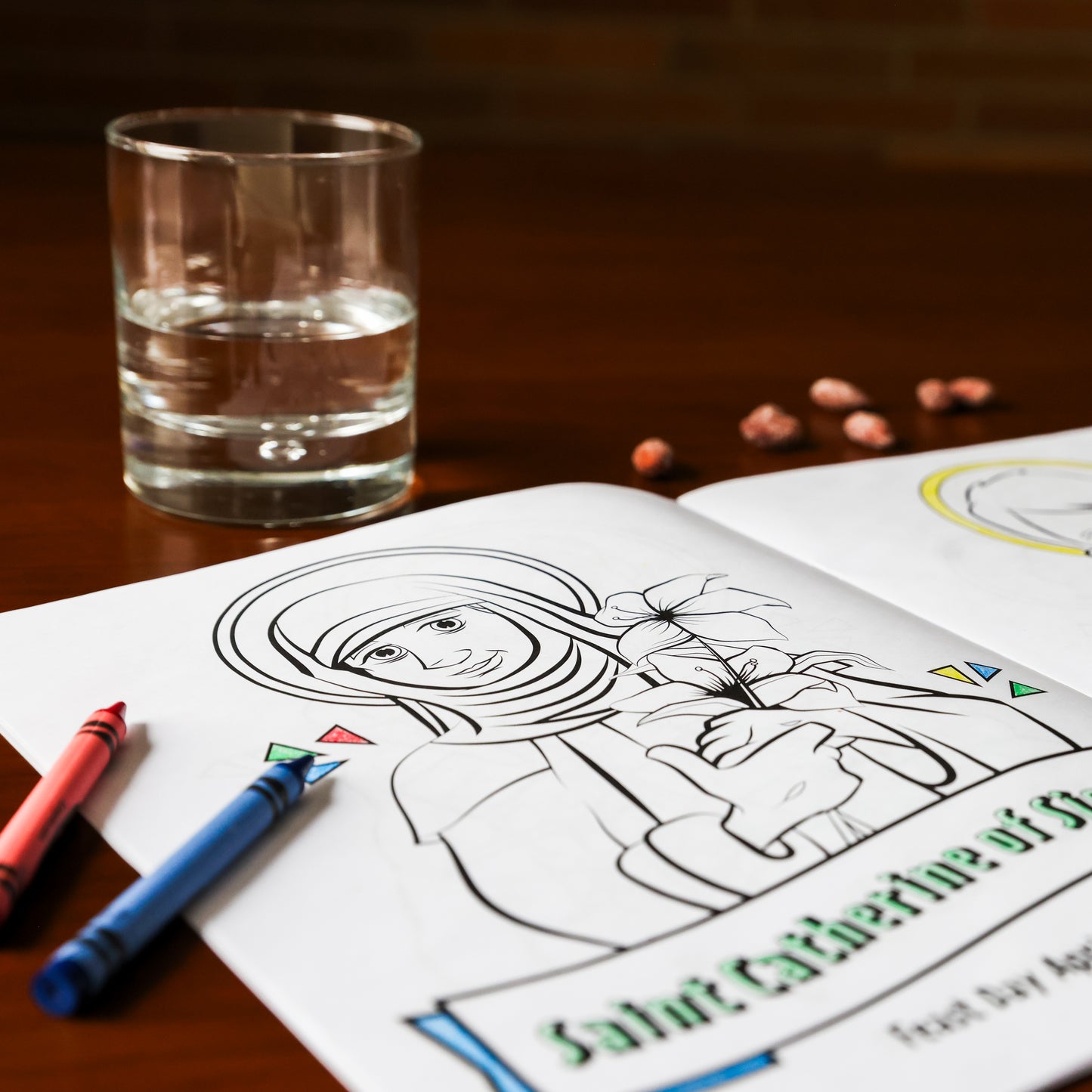 A Saint for Every Month! Coloring Books