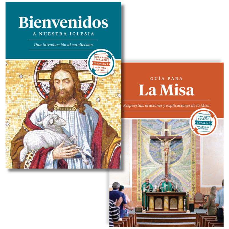 2 Books in 1: Bienvenidos A Nuestra Iglesia y Guia Para La Misa
